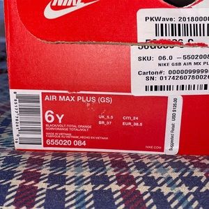 Air Max Plus Gradeschool